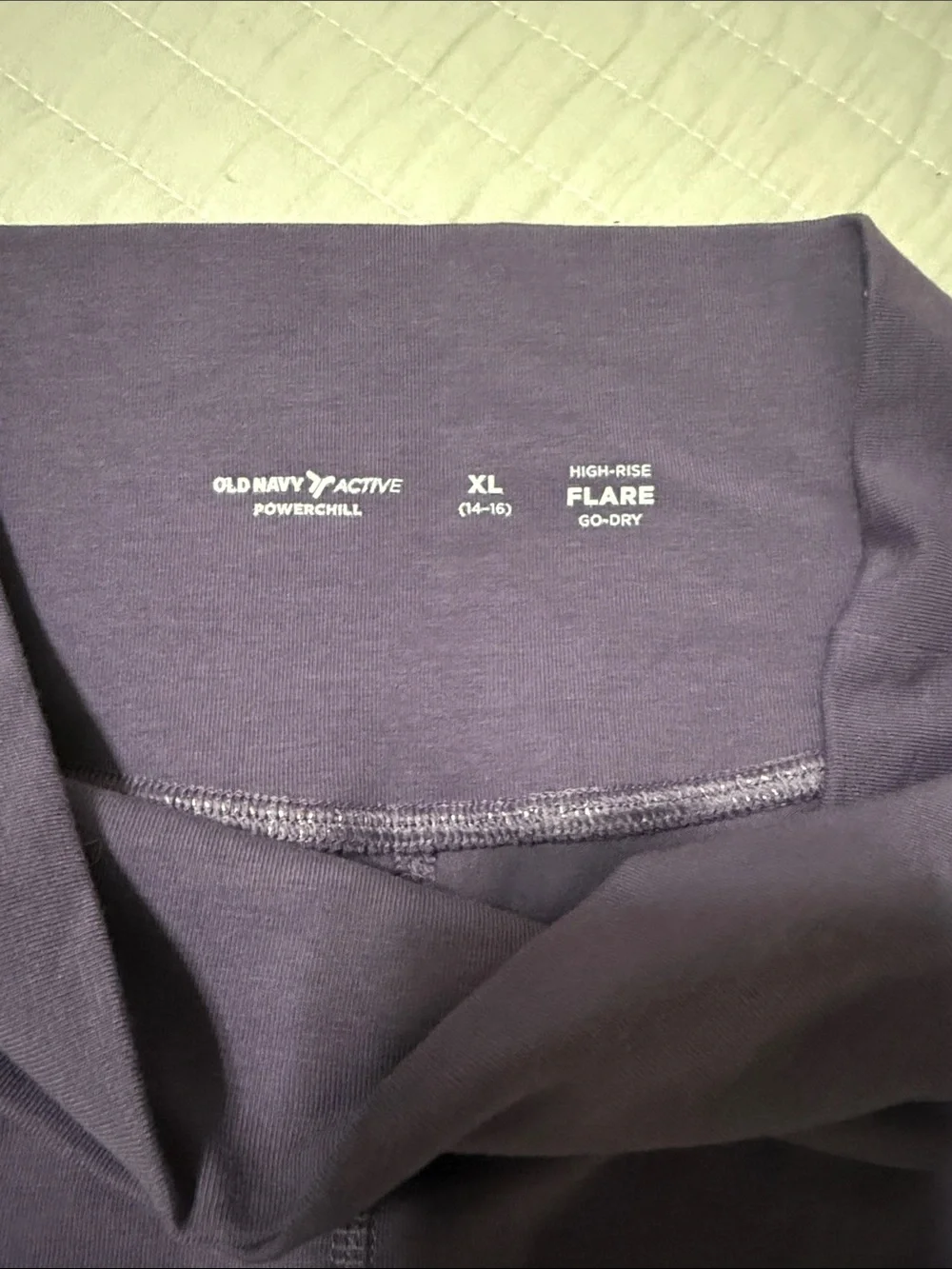Old Navy Girls Size XL 14/16 Purple Boot-Cut Yoga Pants (high rise flare)